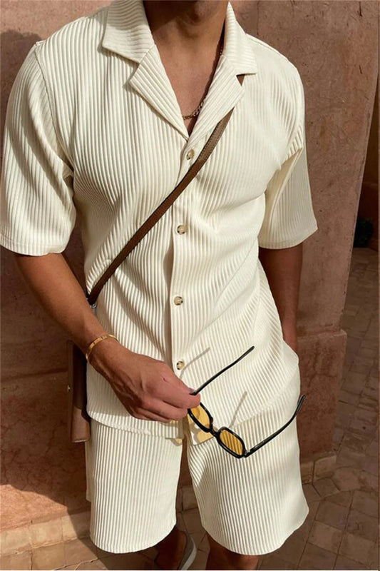 Stylish Corduroy Summer Set