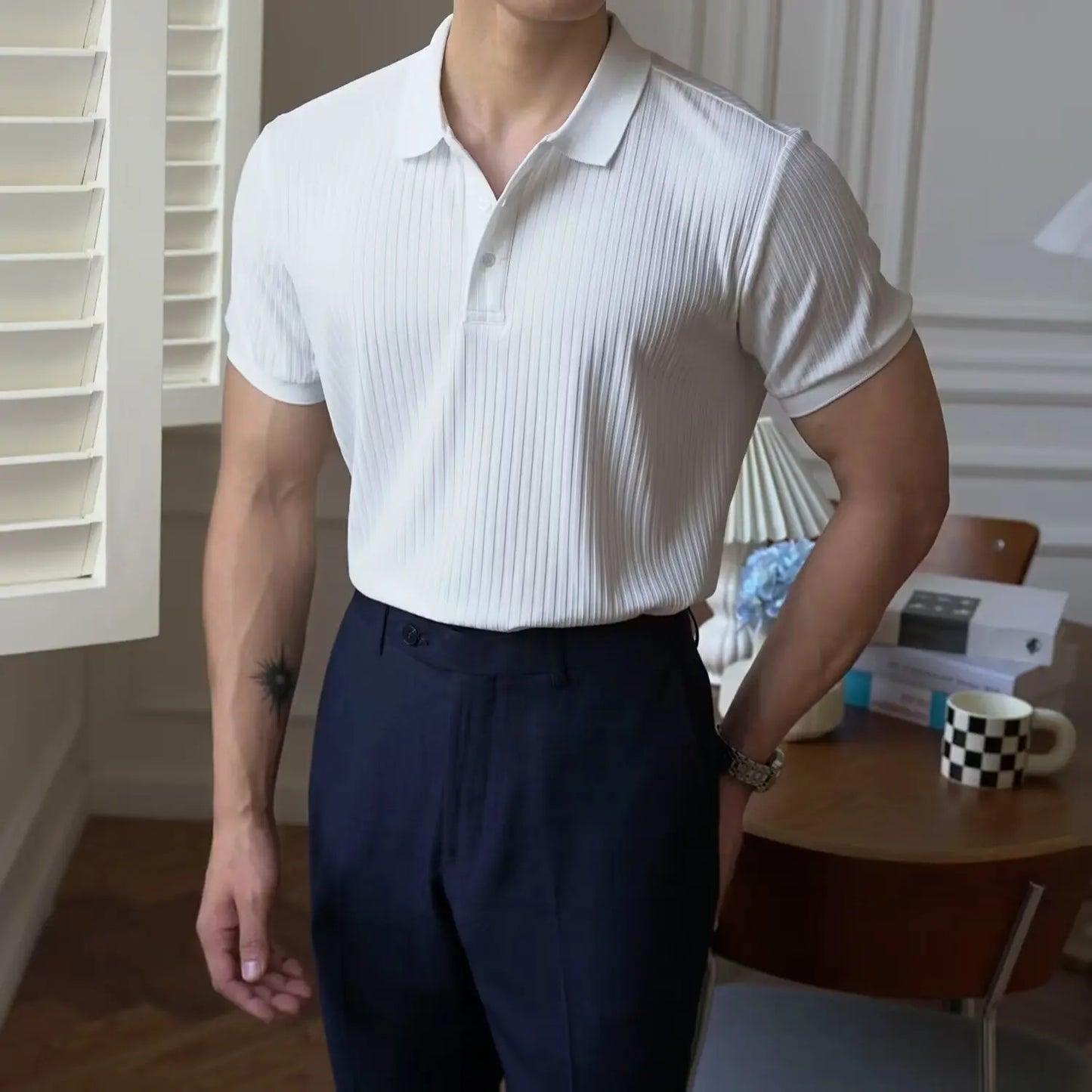 Cool Silk Knit Men's Tee