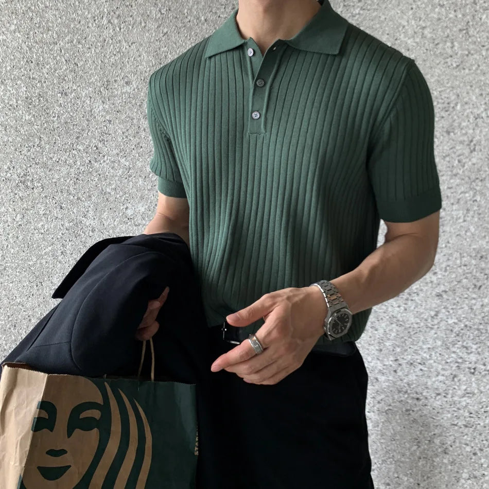 Cool Silk Knit Men's Tee