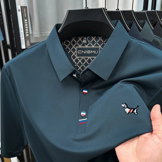 Elegant Embroidered Polo Shirt
