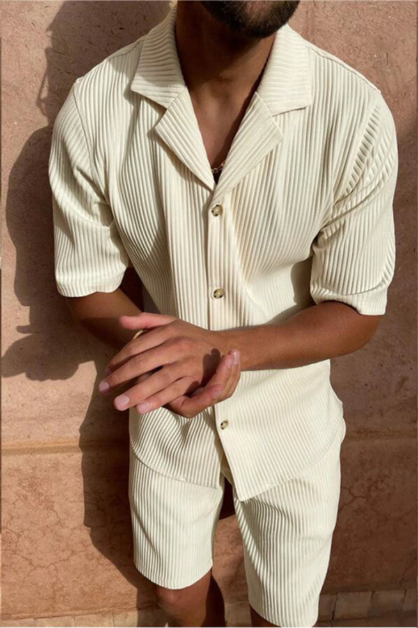 Spring-Summer-suit-Solid-color-corduroy-shorts-sleeve-shirt-and-shorts-stretch-beach-casual-suit.jpg