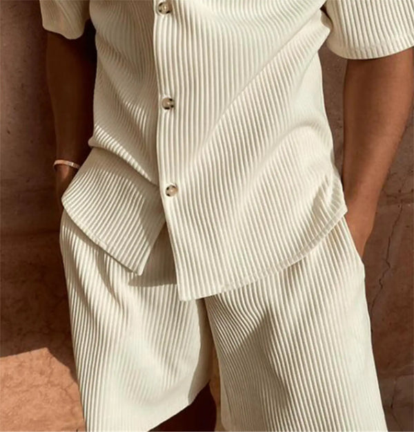 Stylish Corduroy Summer Set